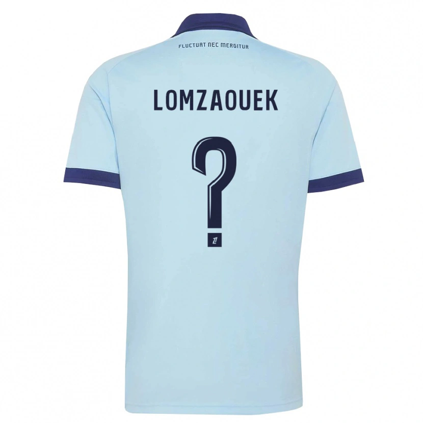 Danxen Barn Shahine Lomzaouek #0 Kornblå Svart Bortatröja Matchtröjor 2026/27 Tröjor T-Tröja