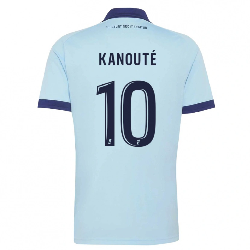 Danxen Barn Makan Kanouté #10 Kornblå Svart Bortatröja Matchtröjor 2026/27 Tröjor T-Tröja