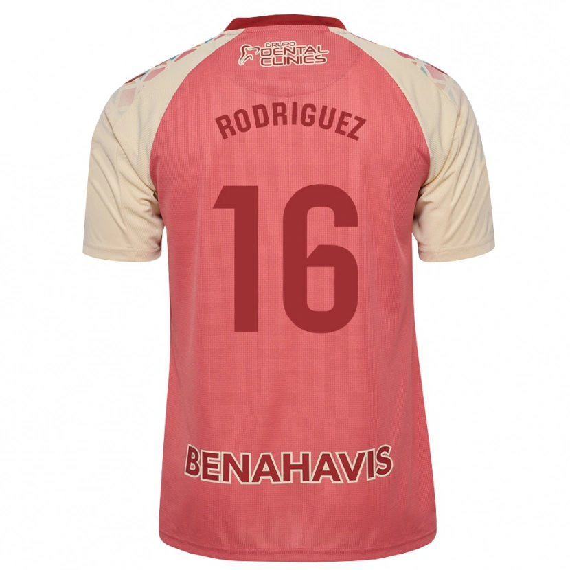 Danxen Barn Genaro Rodríguez #16 Ljus Rosa Röd Blå Bortatröja Matchtröjor 2026/27 Tröjor T-Tröja