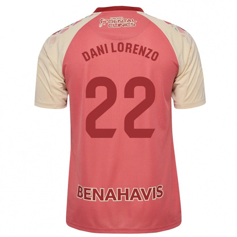 Danxen Barn Dani Lorenzo #22 Ljus Rosa Röd Blå Bortatröja Matchtröjor 2026/27 Tröjor T-Tröja
