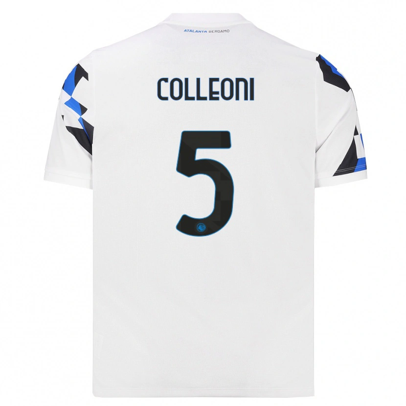 Danxen Barn Giorgio Colleoni #5 Vit Röd Blå Bortatröja Matchtröjor 2026/27 Tröjor T-Tröja