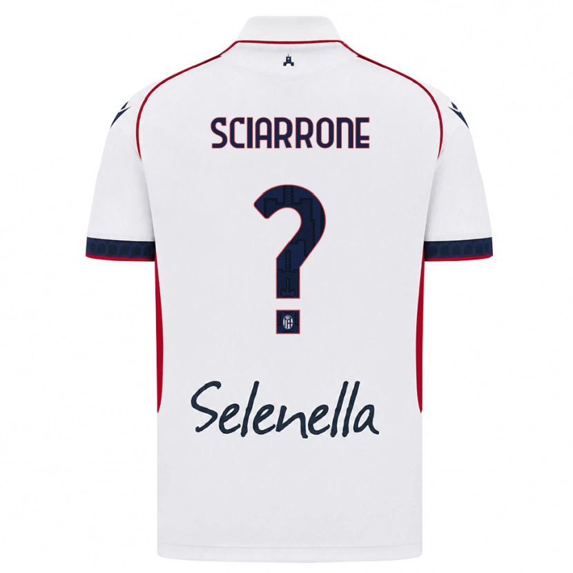 Danxen Barn Beatrice Sciarrone #0 Vit Röd Kunglig Blå Bortatröja Matchtröjor 2026/27 Tröjor T-Tröja