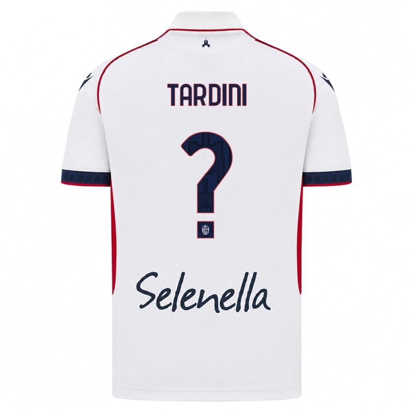 Danxen Barn Sara Tardini #0 Vit Röd Kunglig Blå Bortatröja Matchtröjor 2026/27 Tröjor T-Tröja