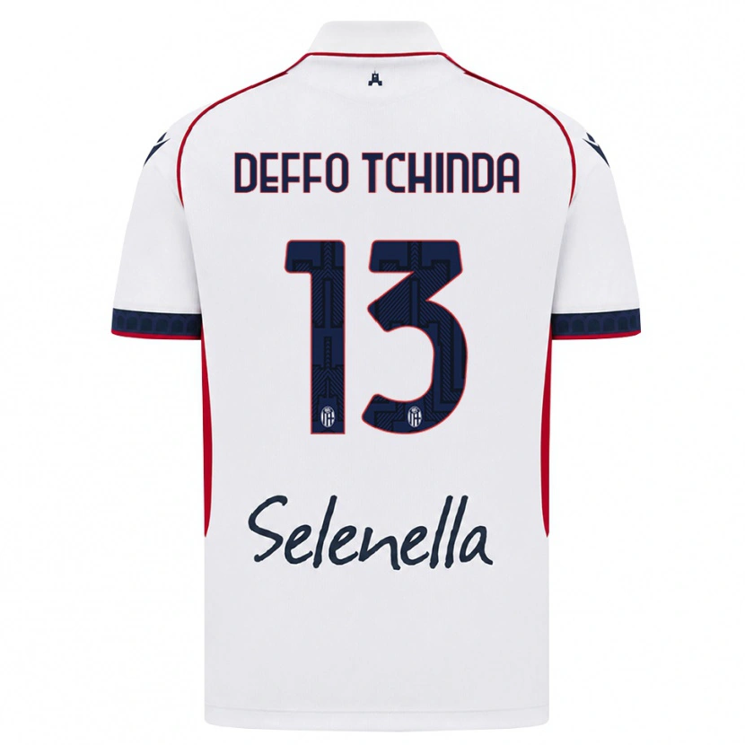 Danxen Barn Owen Deffo Tchinda #13 Vit Röd Kunglig Blå Bortatröja Matchtröjor 2026/27 Tröjor T-Tröja