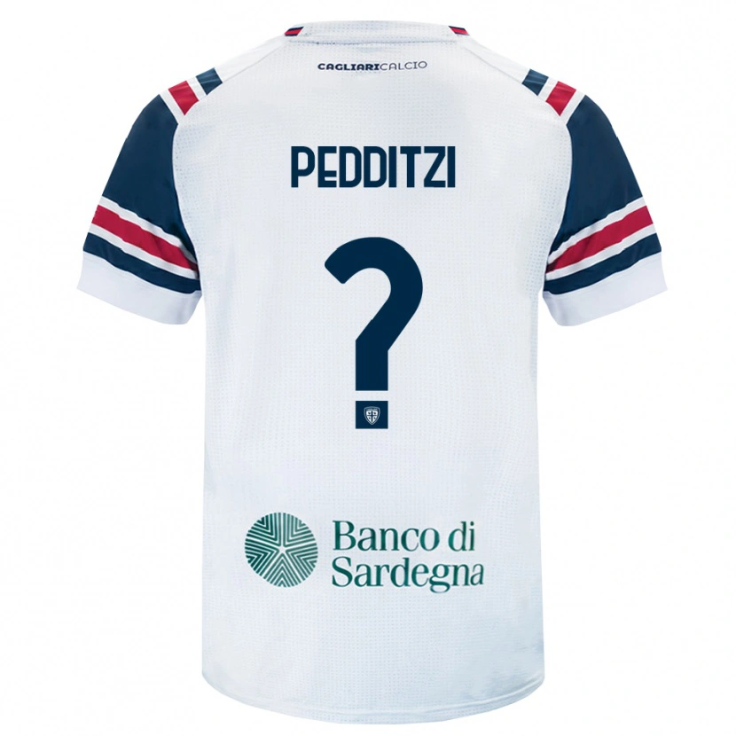 Danxen Barn Simone Pedditzi #0 Vit Röd Grön Bortatröja Matchtröjor 2026/27 Tröjor T-Tröja