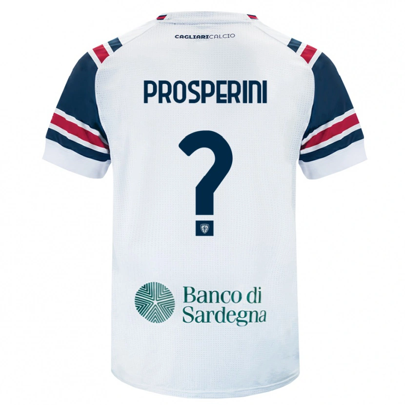 Danxen Barn Matteo Prosperini #0 Vit Röd Grön Bortatröja Matchtröjor 2026/27 Tröjor T-Tröja