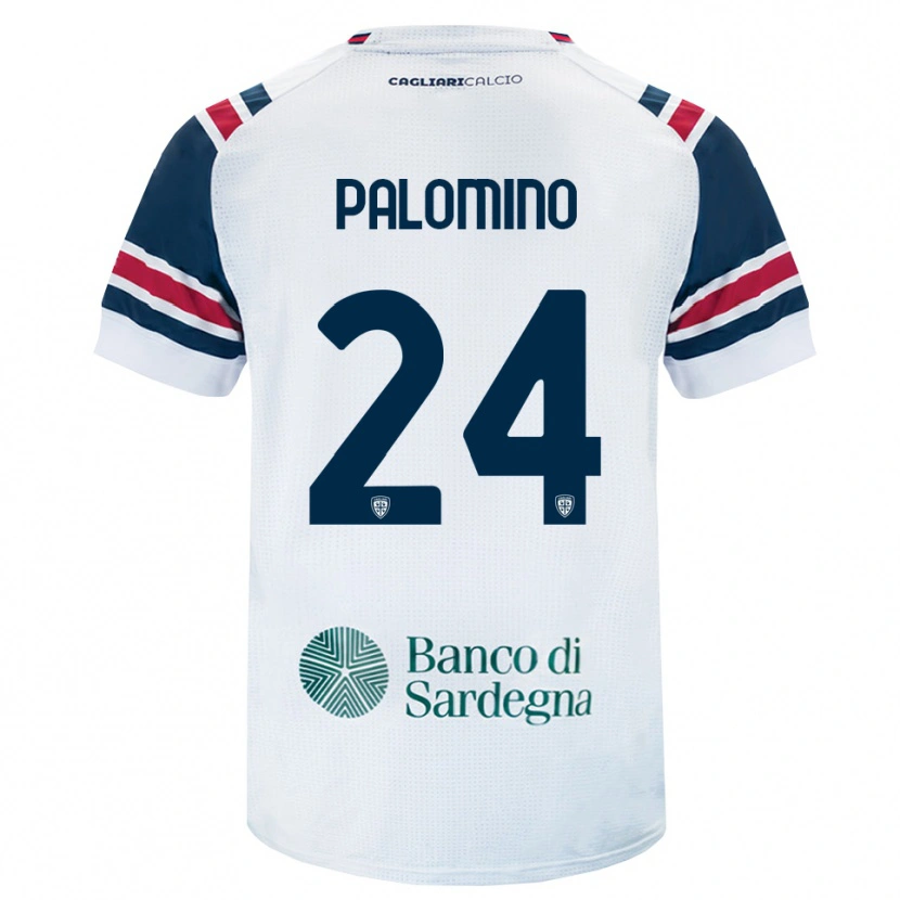 Danxen Barn Jose Luis Palomino #24 Vit Röd Grön Bortatröja Matchtröjor 2026/27 Tröjor T-Tröja