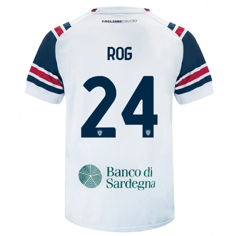 Danxen Barn Marko Rog #24 Vit Röd Grön Bortatröja Matchtröjor 2026/27 Tröjor T-Tröja