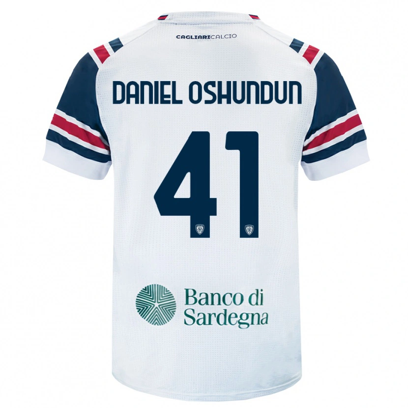 Danxen Barn Olasunkanmi Daniel Oshundun #41 Vit Röd Grön Bortatröja Matchtröjor 2026/27 Tröjor T-Tröja
