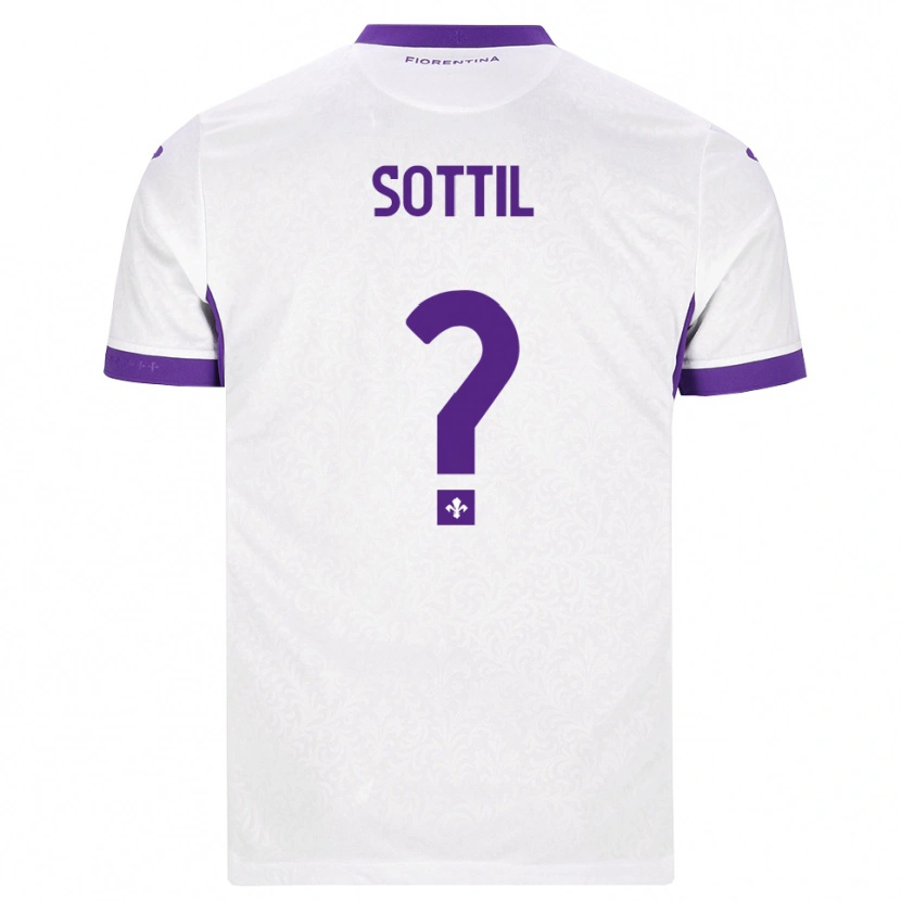 Danxen Barn Riccardo Sottil #0 Vit Lila Bortatröja Matchtröjor 2026/27 Tröjor T-Tröja
