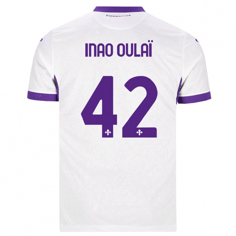 Danxen Barn Christ Inao Oulaï #42 Vit Lila Bortatröja Matchtröjor 2026/27 Tröjor T-Tröja