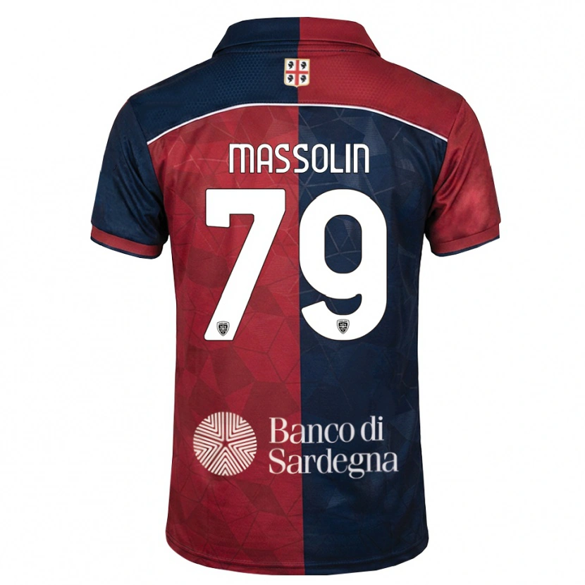 Danxen Barn Yanis Massolin #79 Burgundy Kunglig Blå Hemmatröja Matchtröjor 2026/27 Tröjor T-Tröja