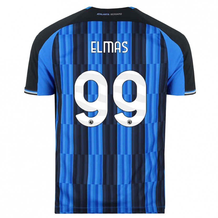 Danxen Barn Eljif Elmas #99 Blå Svart Röd Hemmatröja Matchtröjor 2026/27 Tröjor T-Tröja