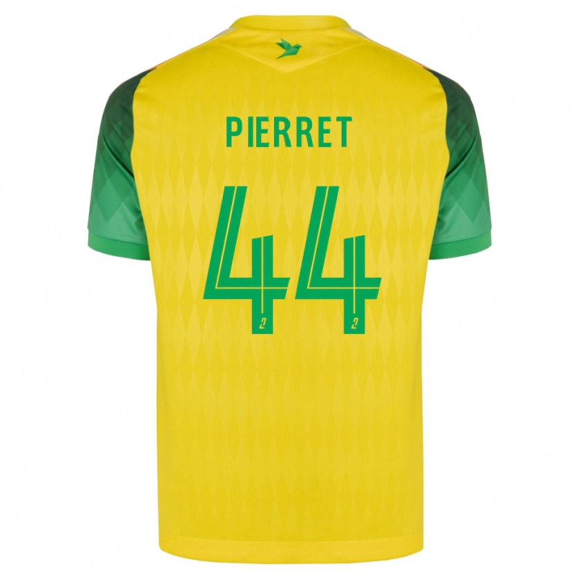 Danxen Barn Balthazar Pierret #44 Gul Grön Röd Hemmatröja Matchtröjor 2026/27 Tröjor T-Tröja