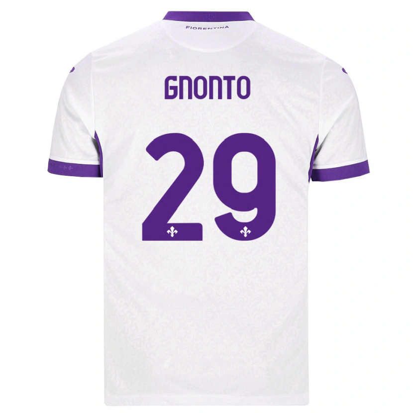 Danxen Män Wilfried Gnonto #29 Vit Lila Bortatröja Matchtröjor 2026/27 Tröjor T-Tröja