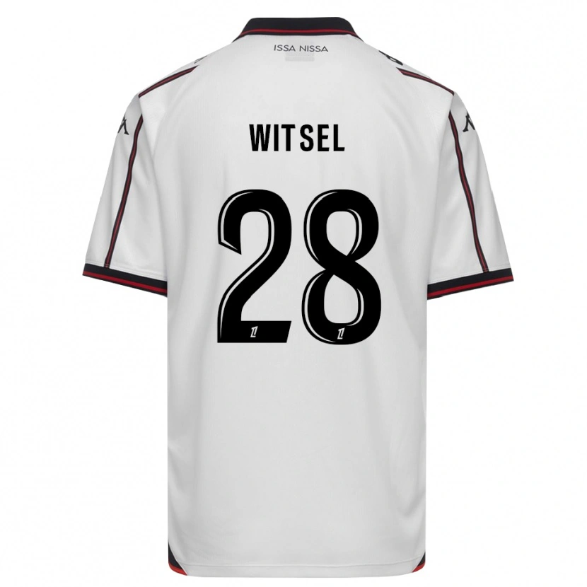 Danxen Män Axel Witsel #28 Svart Vit Bortatröja Matchtröjor 2026/27 Tröjor T-Tröja