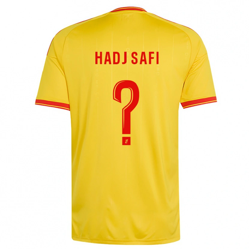 Danxen Män Souhina Hadj Safi #0 Guld Orange Röd Hemmatröja Matchtröjor 2026/27 Tröjor T-Tröja