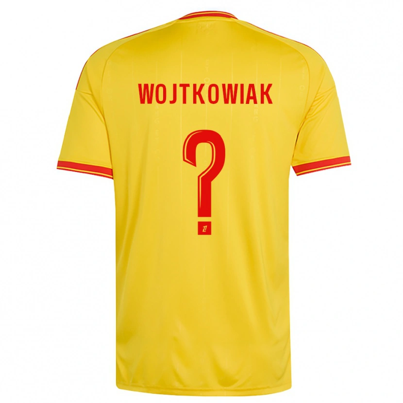Danxen Män Valentin Wojtkowiak #0 Guld Orange Röd Hemmatröja Matchtröjor 2026/27 Tröjor T-Tröja