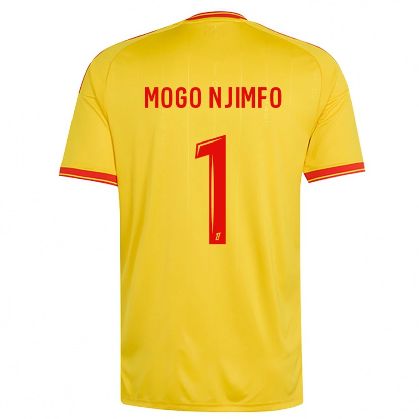 Danxen Män Arthur Mogo Njimfo #1 Guld Orange Röd Hemmatröja Matchtröjor 2026/27 Tröjor T-Tröja