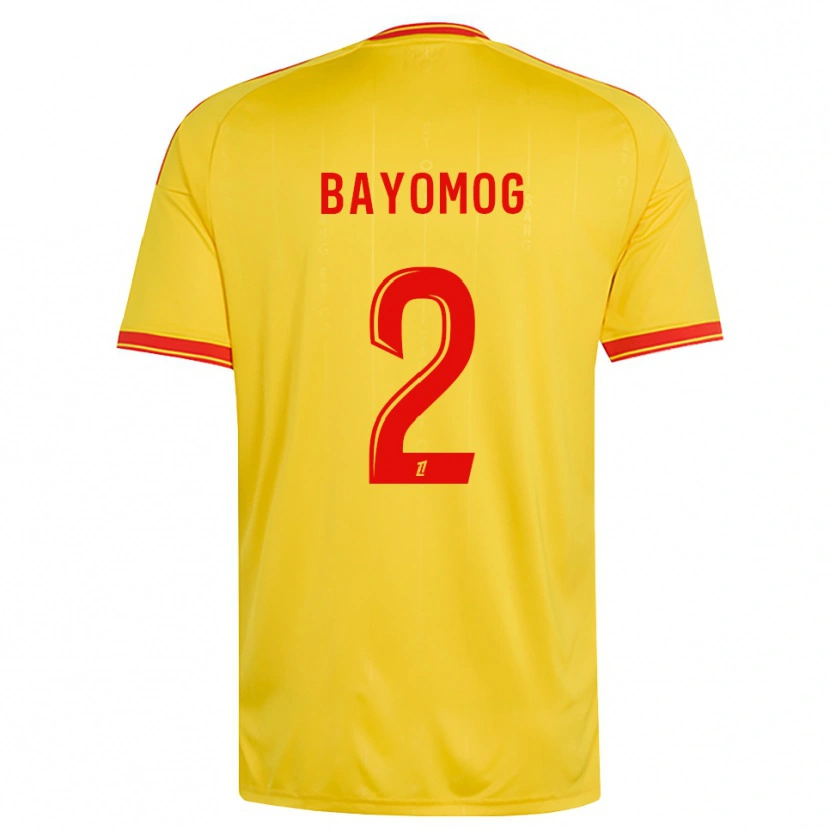 Danxen Män Hugo Bayomog #2 Guld Orange Röd Hemmatröja Matchtröjor 2026/27 Tröjor T-Tröja