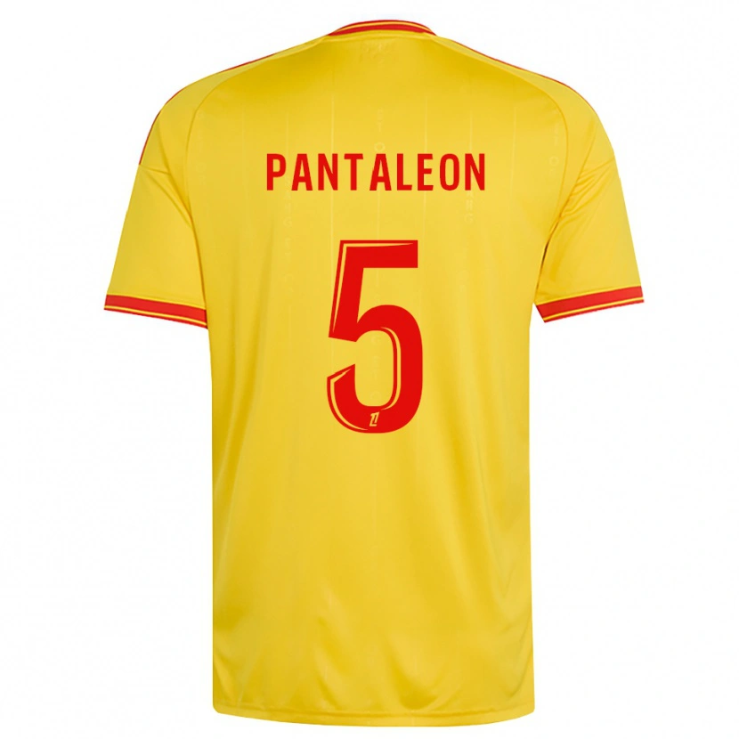 Danxen Män Tom Pantaleon #5 Guld Orange Röd Hemmatröja Matchtröjor 2026/27 Tröjor T-Tröja