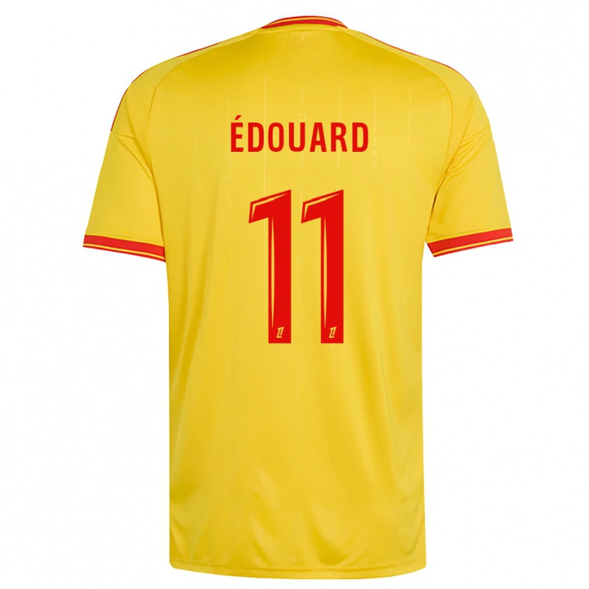Danxen Män Odsonne Édouard #11 Guld Orange Röd Hemmatröja Matchtröjor 2026/27 Tröjor T-Tröja