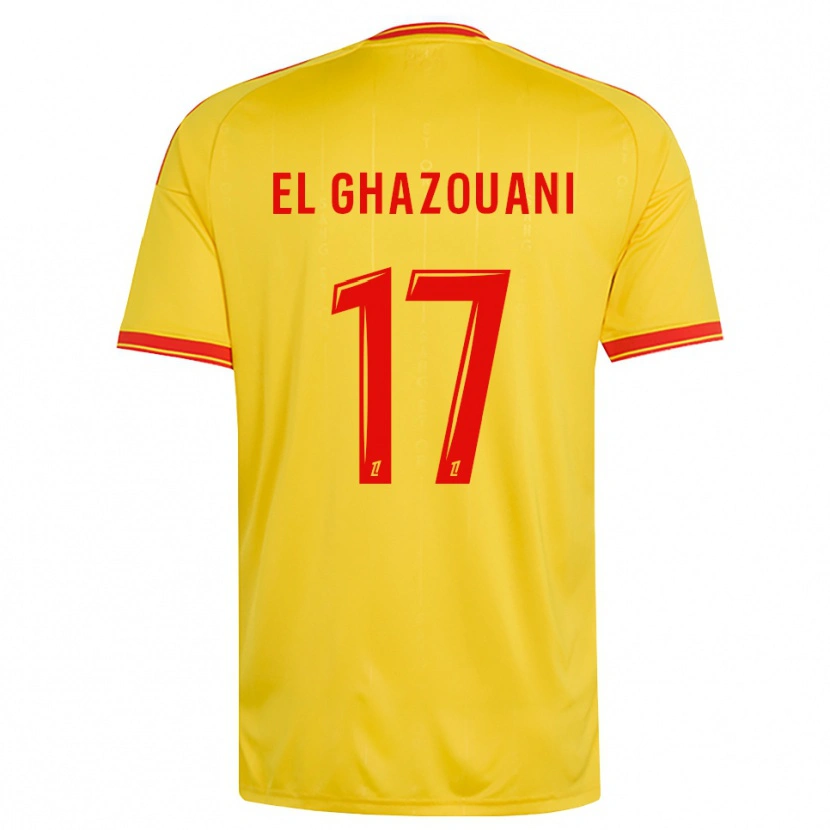 Danxen Män Fatima El Ghazouani #17 Guld Orange Röd Hemmatröja Matchtröjor 2026/27 Tröjor T-Tröja
