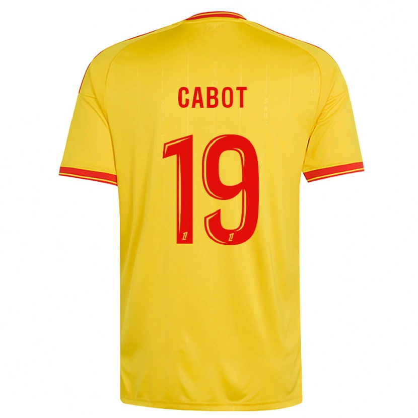 Danxen Män Jimmy Cabot #19 Guld Orange Röd Hemmatröja Matchtröjor 2026/27 Tröjor T-Tröja