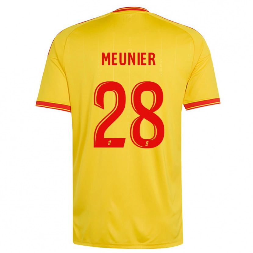 Danxen Män Jennifer Meunier #28 Guld Orange Röd Hemmatröja Matchtröjor 2026/27 Tröjor T-Tröja