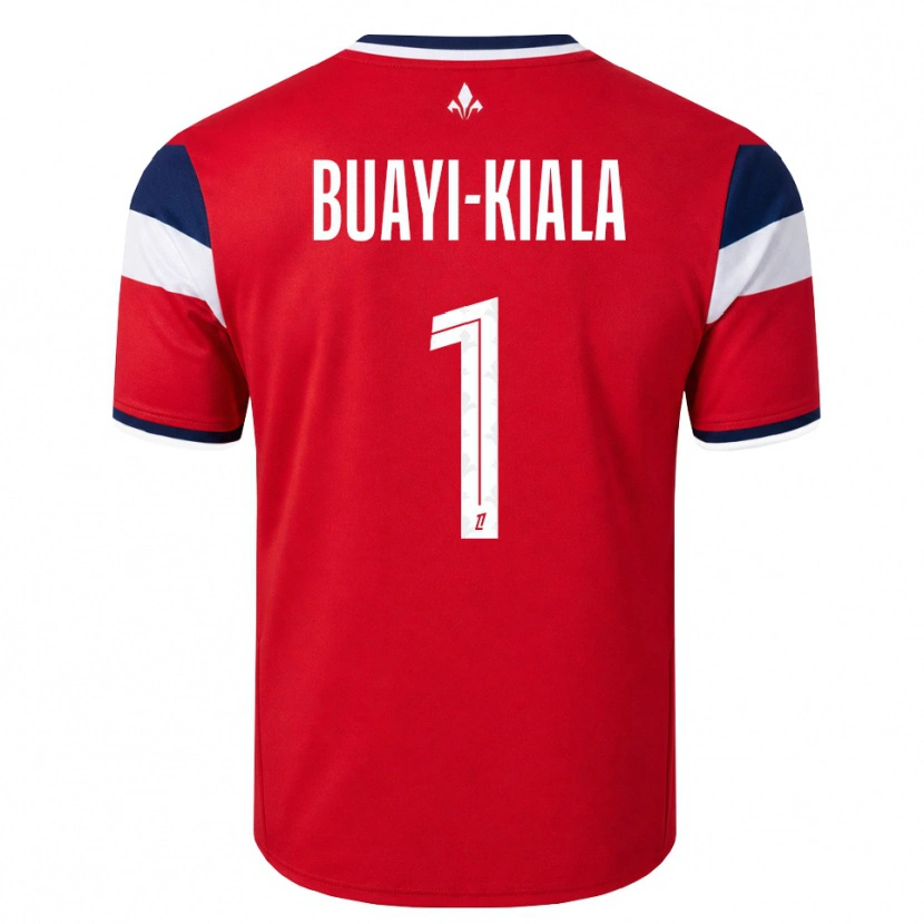 Danxen Män Israël Buayi-Kiala #1 Röd Vit Kunglig Blå Hemmatröja Matchtröjor 2026/27 Tröjor T-Tröja