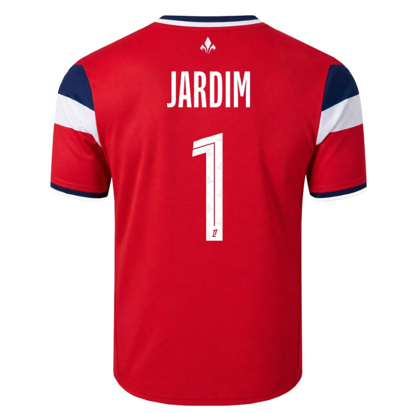 Danxen Män Leo Jardim #1 Röd Vit Kunglig Blå Hemmatröja Matchtröjor 2026/27 Tröjor T-Tröja
