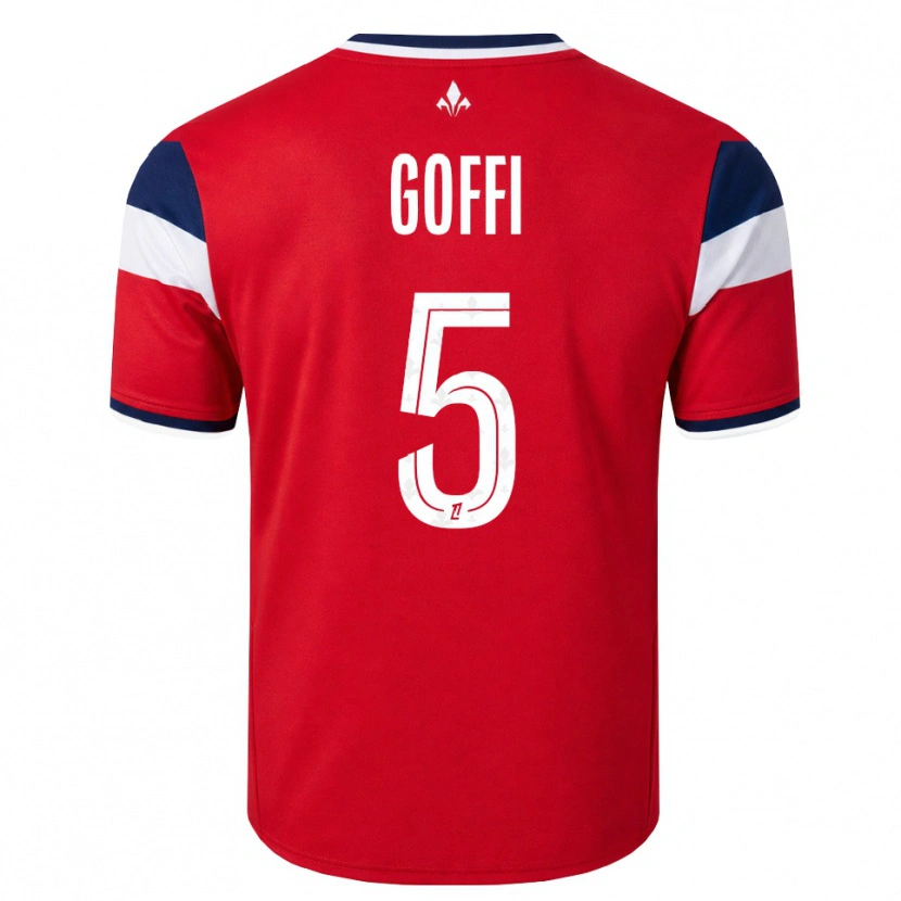 Danxen Män Maxima Goffi #5 Röd Vit Kunglig Blå Hemmatröja Matchtröjor 2026/27 Tröjor T-Tröja