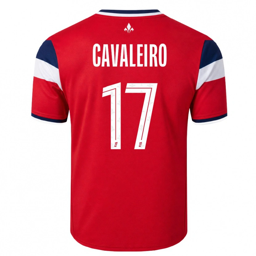 Danxen Män Ivan Cavaleiro #17 Röd Vit Kunglig Blå Hemmatröja Matchtröjor 2026/27 Tröjor T-Tröja
