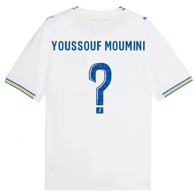 Danxen Män Yakine Youssouf Moumini #0 Dodgerblå Vit Hemmatröja Matchtröjor 2026/27 Tröjor T-Tröja