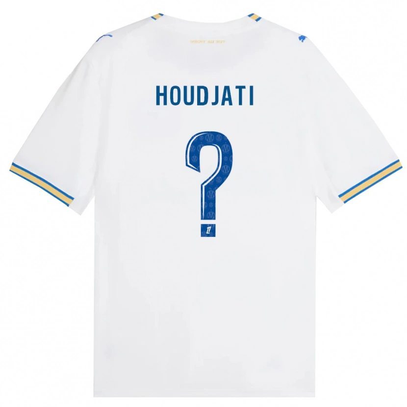 Danxen Män Naïm Houdjati #0 Dodgerblå Vit Hemmatröja Matchtröjor 2026/27 Tröjor T-Tröja