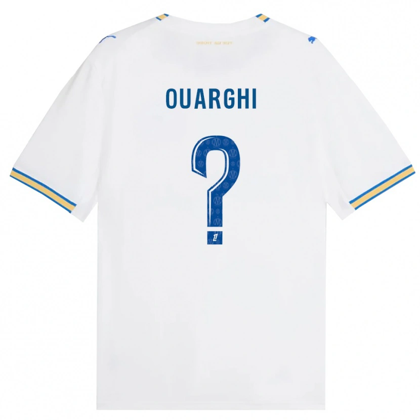 Danxen Män Ishac Ouarghi #0 Dodgerblå Vit Hemmatröja Matchtröjor 2026/27 Tröjor T-Tröja