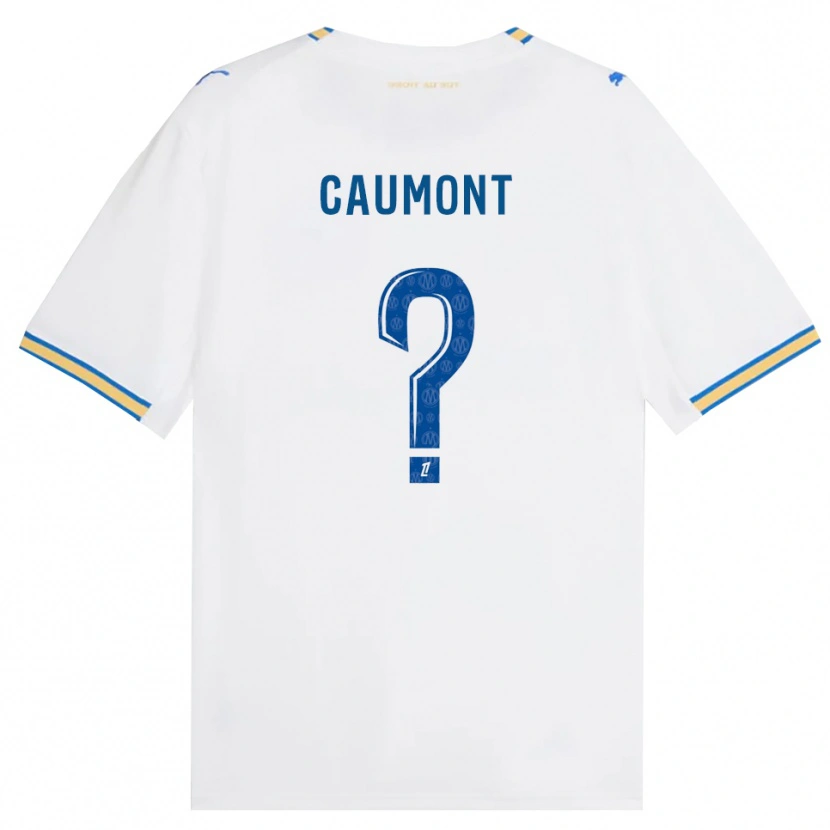 Danxen Män Enzo Caumont #0 Dodgerblå Vit Hemmatröja Matchtröjor 2026/27 Tröjor T-Tröja