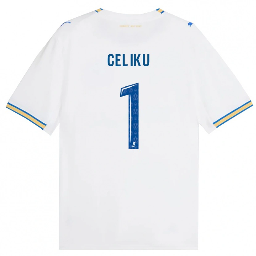 Danxen Män Bleron Celiku #1 Dodgerblå Vit Hemmatröja Matchtröjor 2026/27 Tröjor T-Tröja