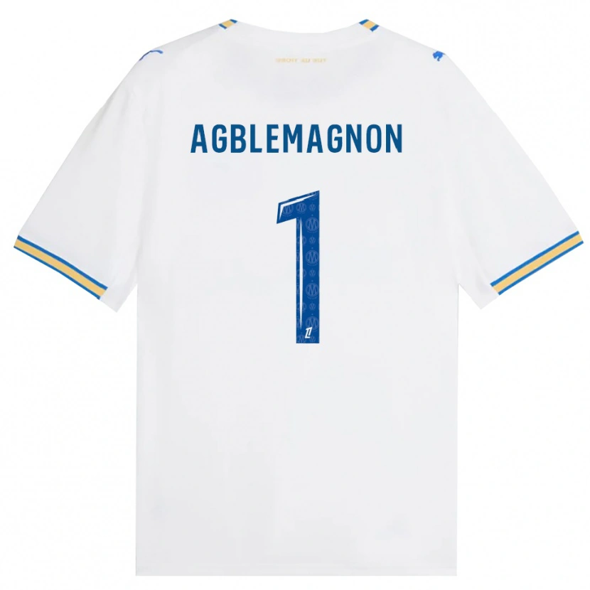 Danxen Män Jordan Agblemagnon #1 Dodgerblå Vit Hemmatröja Matchtröjor 2026/27 Tröjor T-Tröja