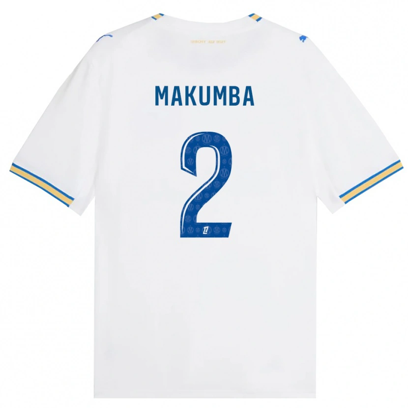 Danxen Män Enzo Makumba #2 Dodgerblå Vit Hemmatröja Matchtröjor 2026/27 Tröjor T-Tröja
