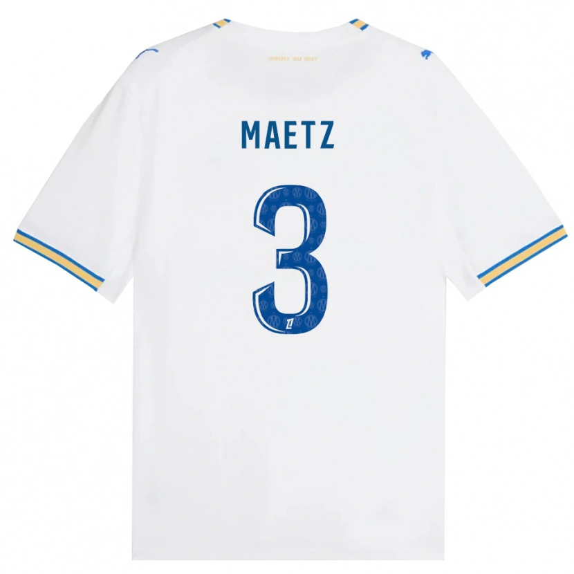 Danxen Män Agathe Maetz #3 Dodgerblå Vit Hemmatröja Matchtröjor 2026/27 Tröjor T-Tröja