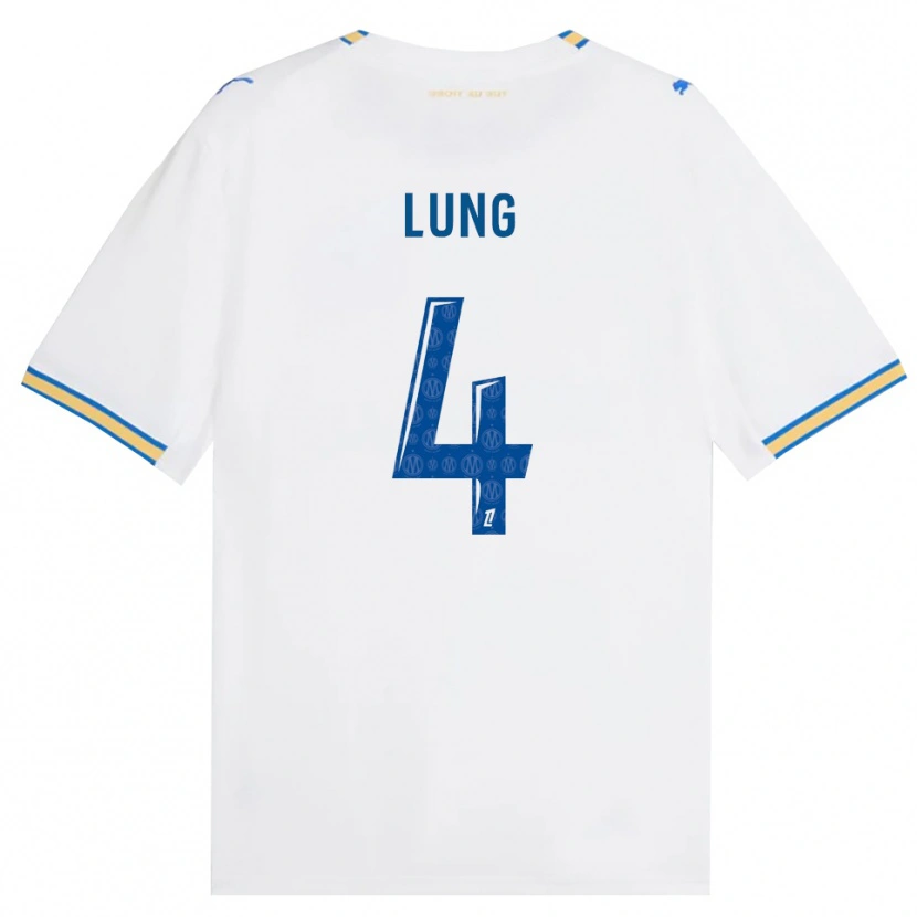 Danxen Män Sacha Lung #4 Dodgerblå Vit Hemmatröja Matchtröjor 2026/27 Tröjor T-Tröja