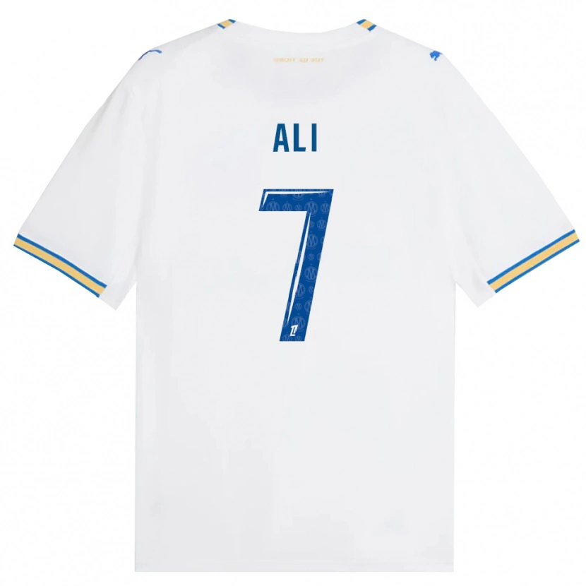 Danxen Män Azhar Ali #7 Dodgerblå Vit Hemmatröja Matchtröjor 2026/27 Tröjor T-Tröja