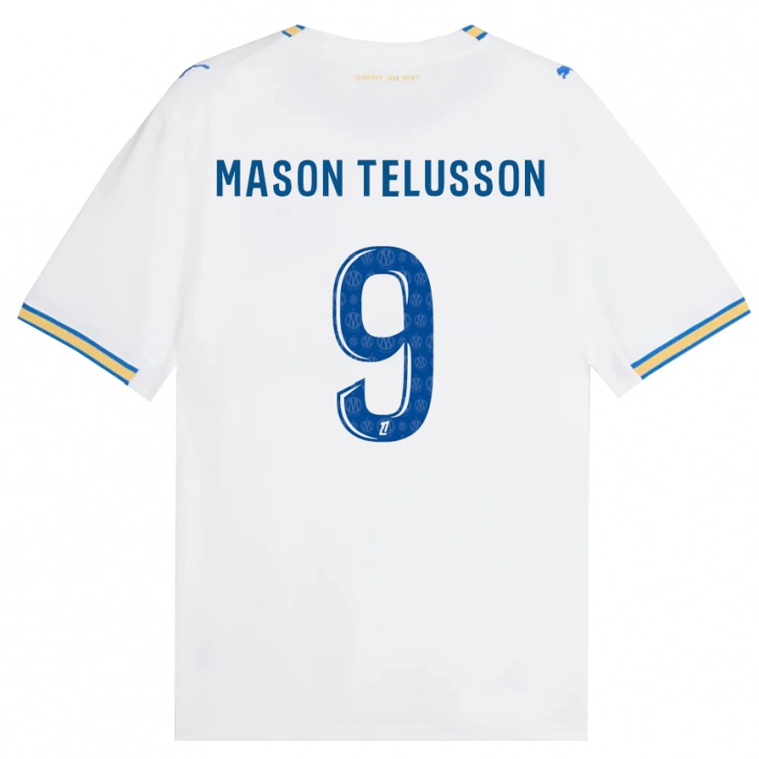 Danxen Män Jah-Mason Telusson #9 Dodgerblå Vit Hemmatröja Matchtröjor 2026/27 Tröjor T-Tröja