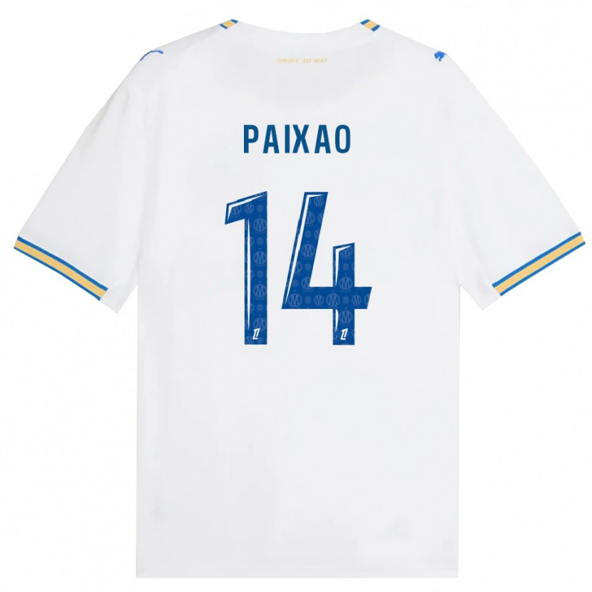 Danxen Män Igor Paixão #14 Dodgerblå Vit Hemmatröja Matchtröjor 2026/27 Tröjor T-Tröja