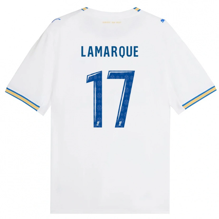 Danxen Män Alais Lamarque #17 Dodgerblå Vit Hemmatröja Matchtröjor 2026/27 Tröjor T-Tröja