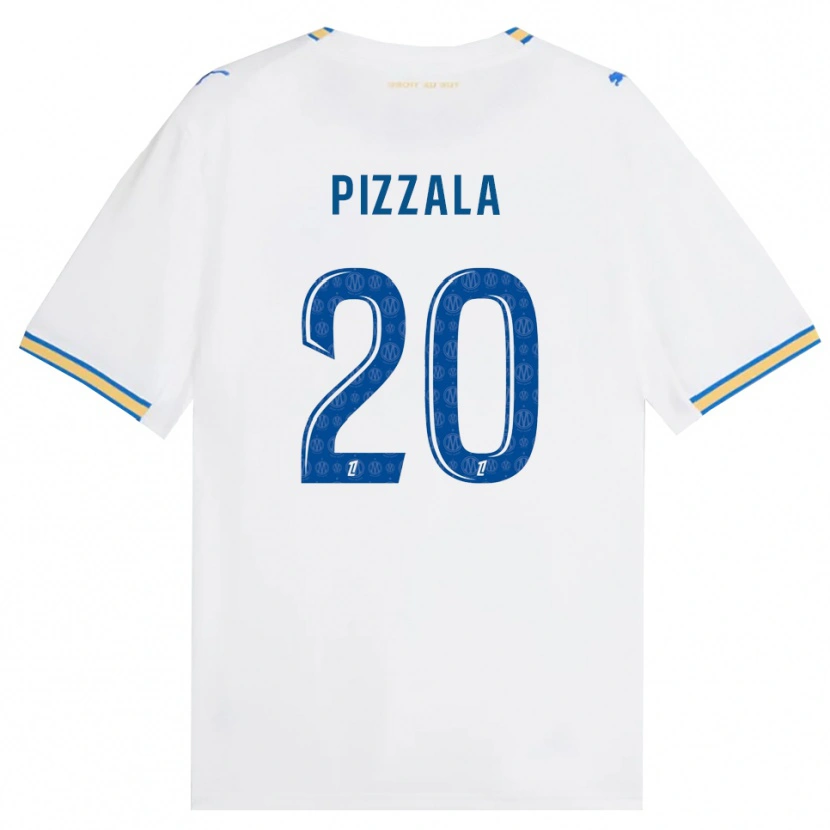 Danxen Män Caroline Pizzala #20 Dodgerblå Vit Hemmatröja Matchtröjor 2026/27 Tröjor T-Tröja