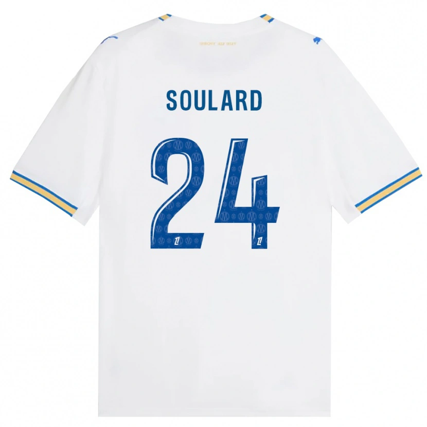 Danxen Män Amandine Soulard #24 Dodgerblå Vit Hemmatröja Matchtröjor 2026/27 Tröjor T-Tröja