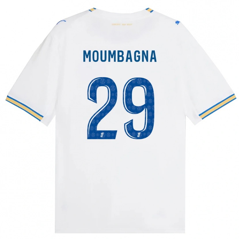 Danxen Män Faris Moumbagna #29 Dodgerblå Vit Hemmatröja Matchtröjor 2026/27 Tröjor T-Tröja