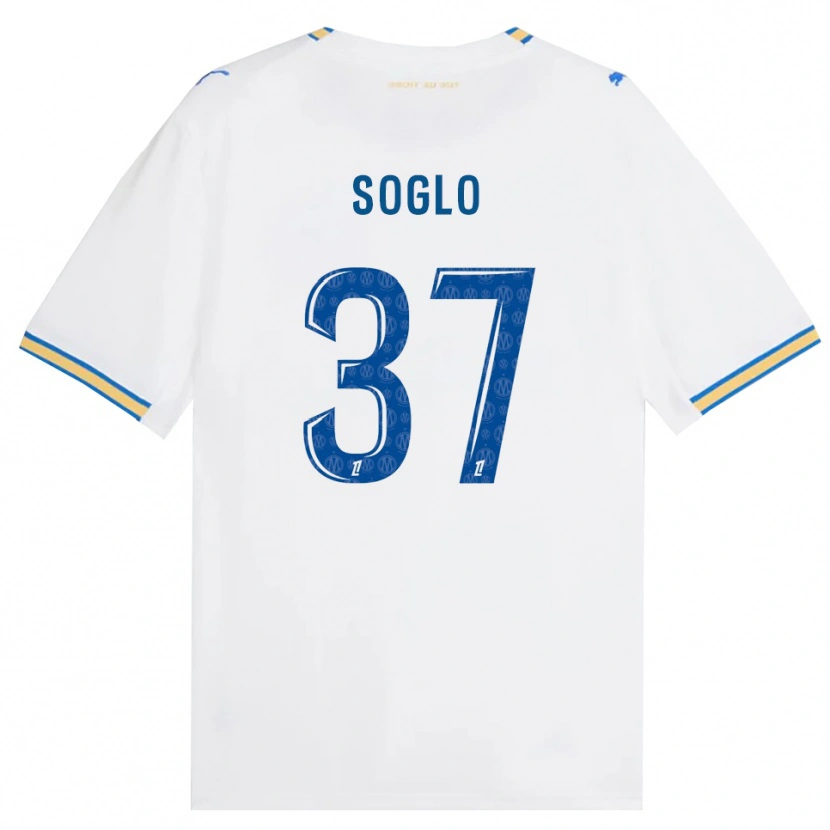 Danxen Män Emran Soglo #37 Dodgerblå Vit Hemmatröja Matchtröjor 2026/27 Tröjor T-Tröja